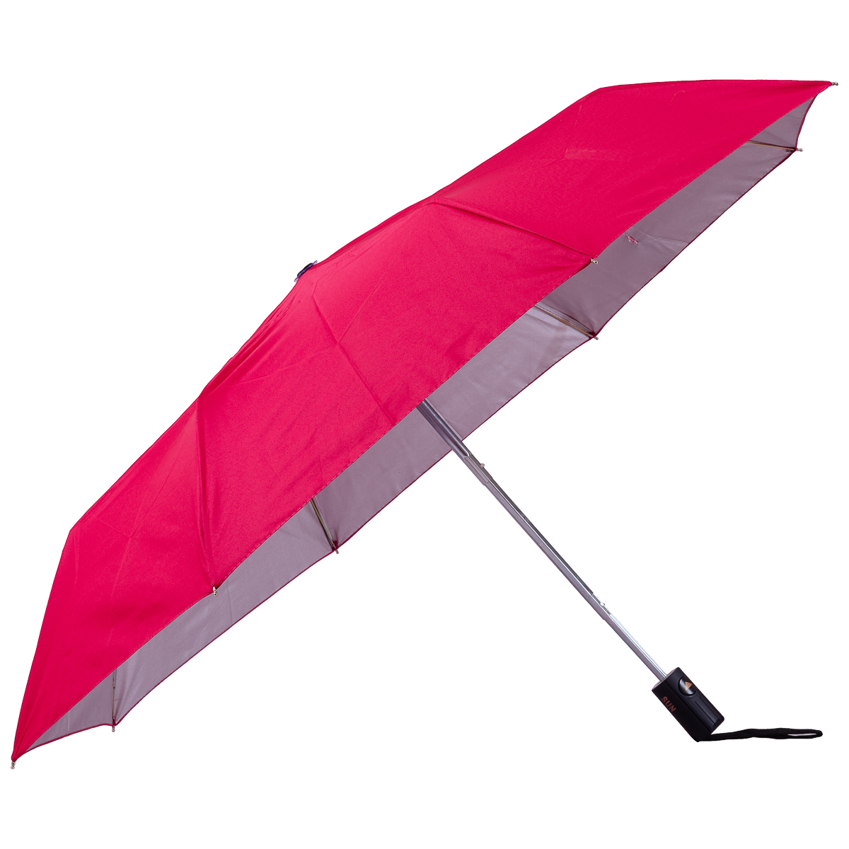 Red Polished Punteggiato Jungle II Anti-UV Auto-Foldable Umbrella